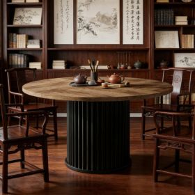 Round Dining Table (Only Dining Table) (Option: defaulttitle)